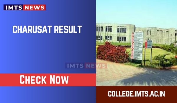 CHARUSAT Result 2025 (Announced) @charusat.ac.in
