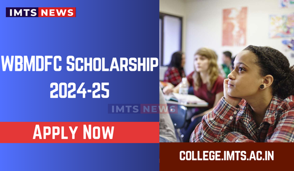 WBMDFC Scholarship 2025-26 | wbmdfc.org Application Form, Last Date